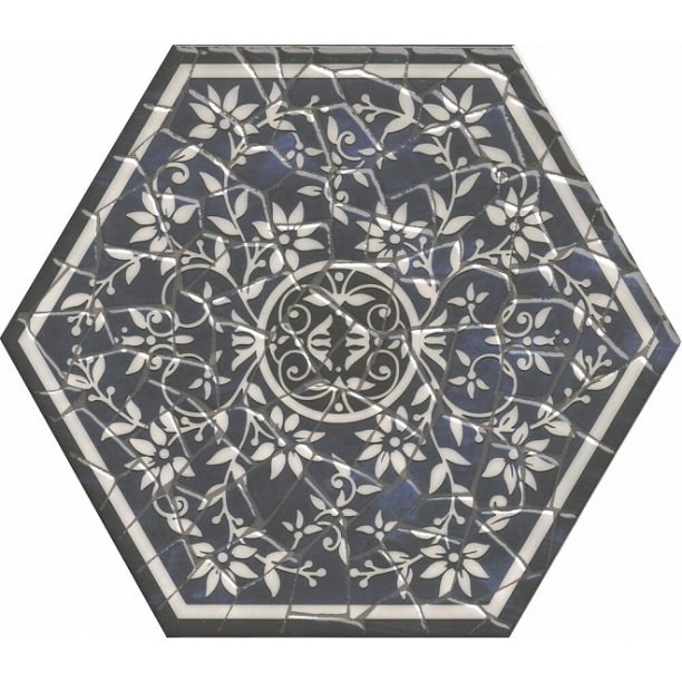 六角形陶瓷图案马赛克抽象背景图片下载