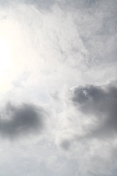 蓝天映衬着白云图片下载