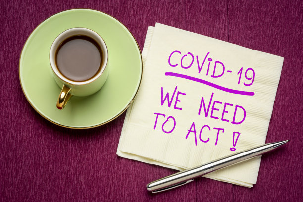 Covid-19，我们需要行动起来——激励提醒图片下载