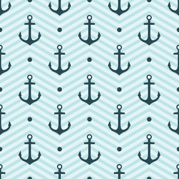 矢量无缝模式与锚图片下载