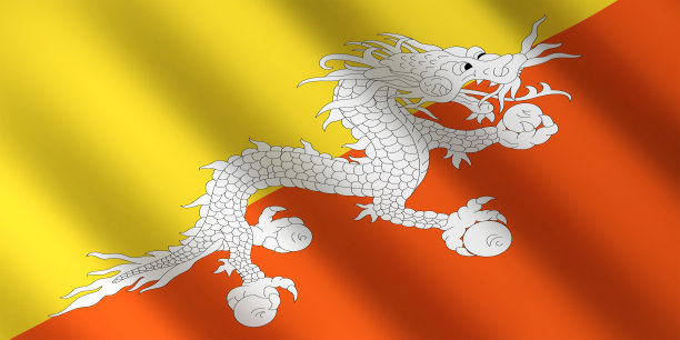 不丹国旗图片下载