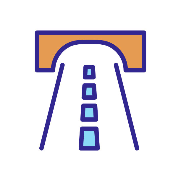 导航应用程序图标矢量大纲插图图片下载