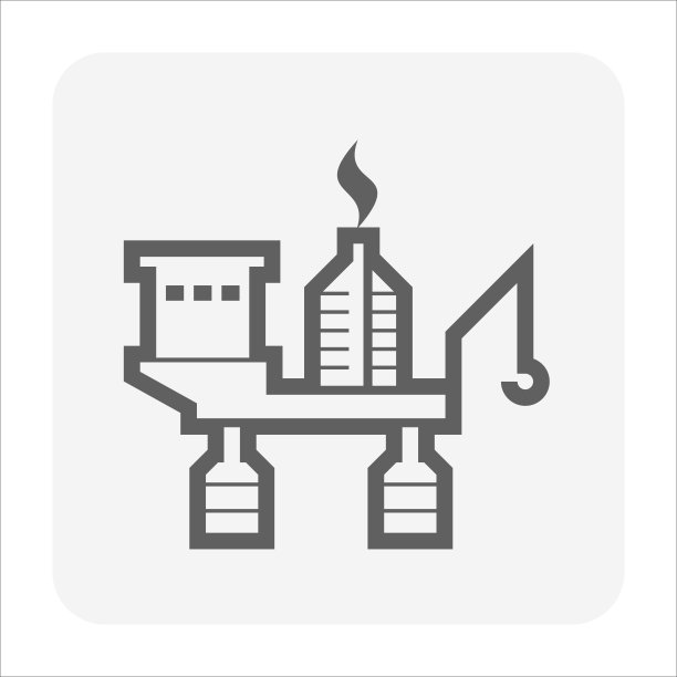 石油钻塔图标图片下载