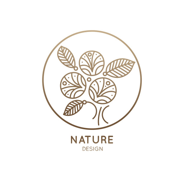 标志三花圆图片下载