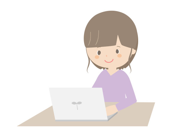 女性使用笔记本电脑图片下载