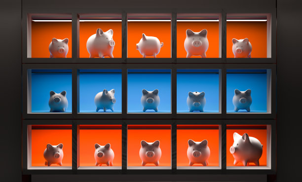 储蓄罐小组会议。图片下载