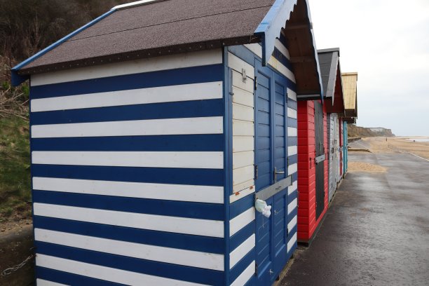 英语的海滩小屋图片下载