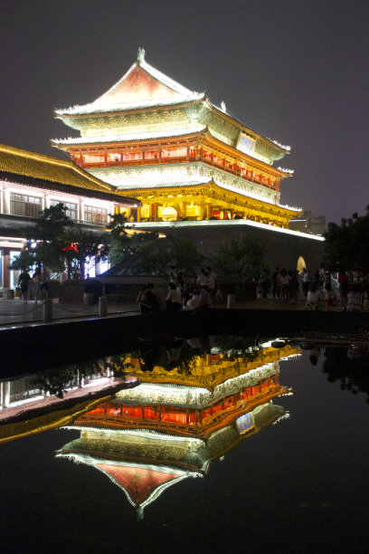 西安鼓楼图片下载