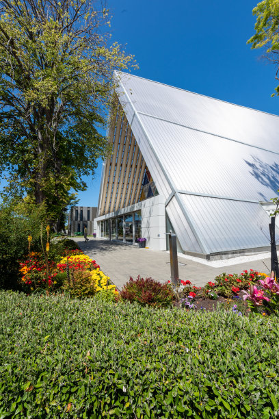 克赖斯特彻奇纸板教堂，克赖斯特彻奇过渡大教堂，新西兰图片下载