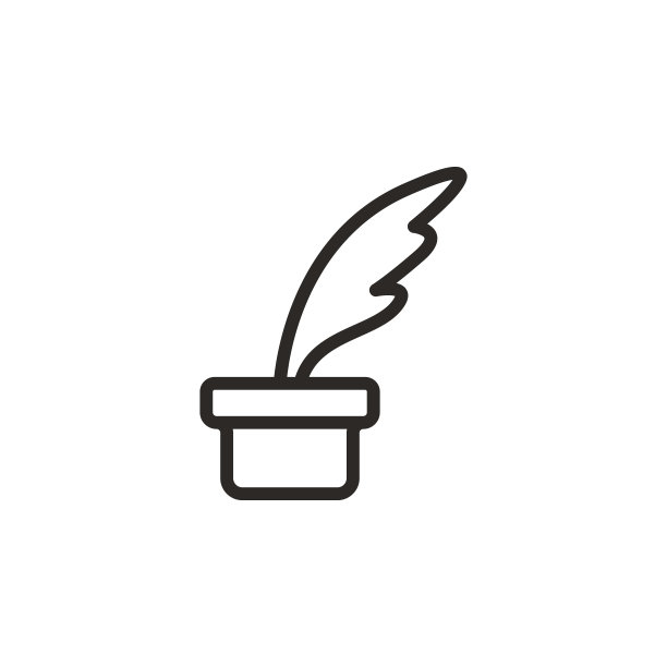 经典，羽毛，墨水矢量图标。移动概念和web应用矢量的设计工具元素。细线图标用于网站设计和开发，应用程序开发。矢量图标图片下载