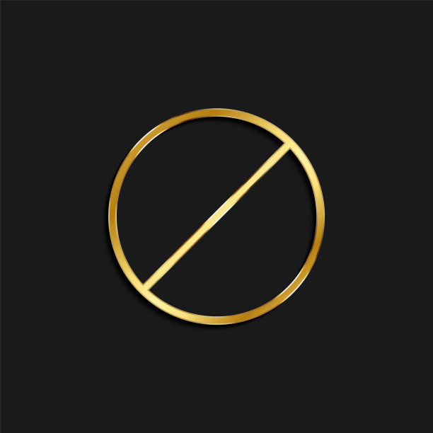 刀片，针，螺丝的黄金图标。矢量插图的金色黑暗的背景图片下载