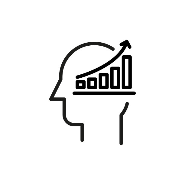 简约分析线条图标图片下载