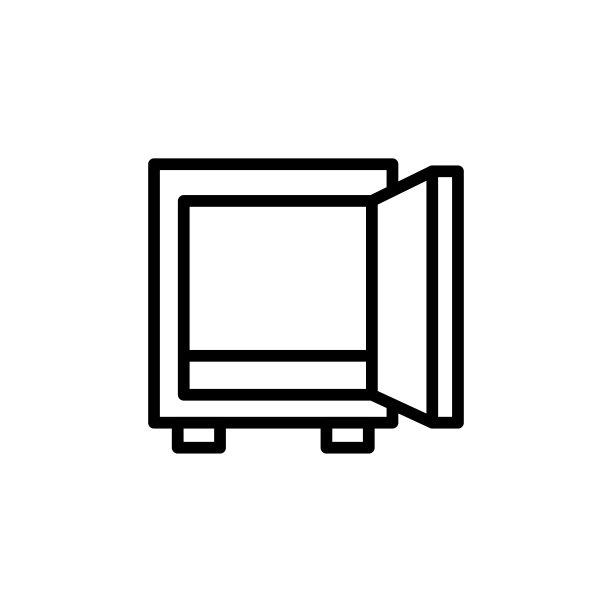 简约安全线型图标图片下载