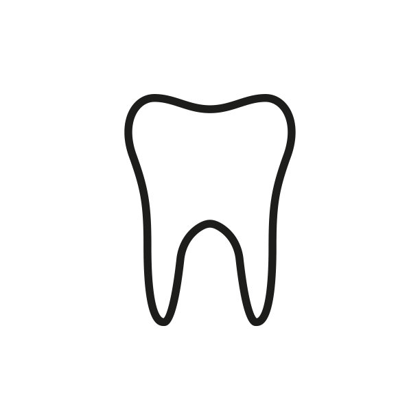 简单的齿线图标。图片下载