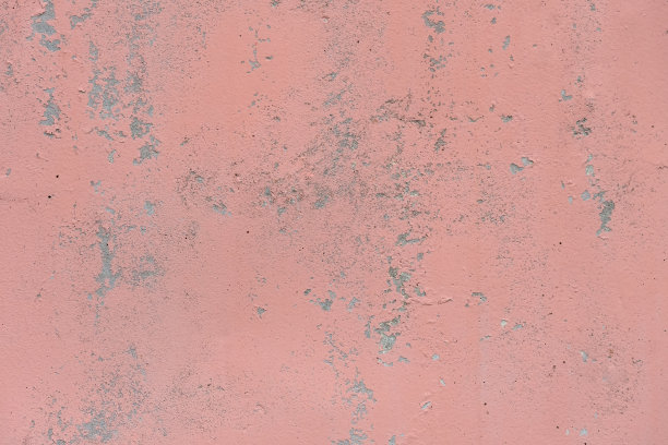 纹理，浅红色混凝土墙的背景与灰色补丁图片下载