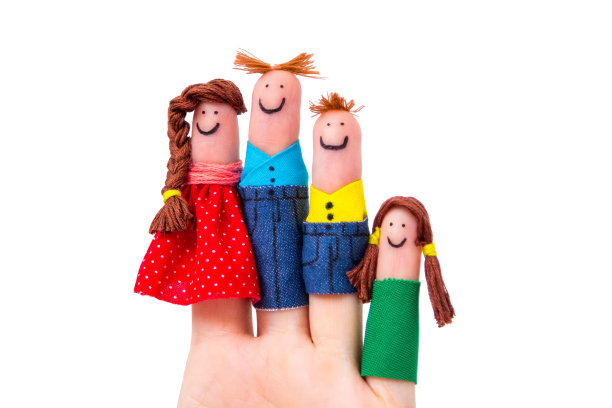 画在手指上的脸图片下载