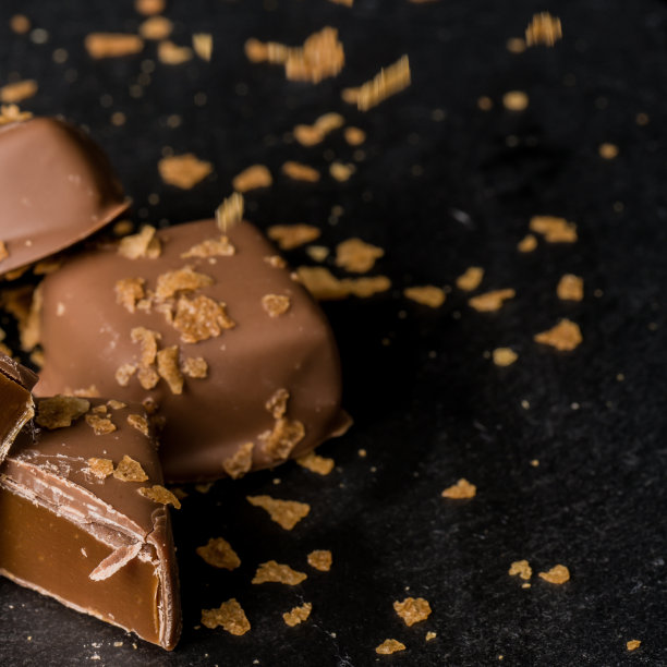 自制焦糖比利时巧克力图片下载