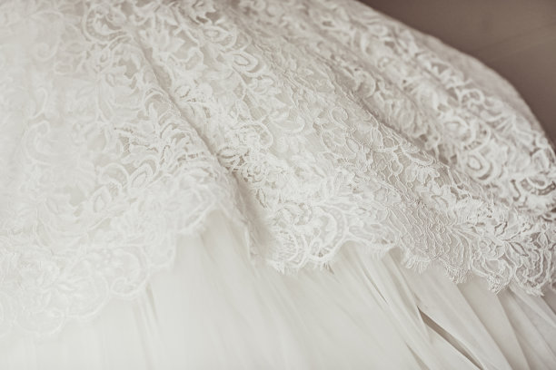 婚纱蕾丝装饰图片下载