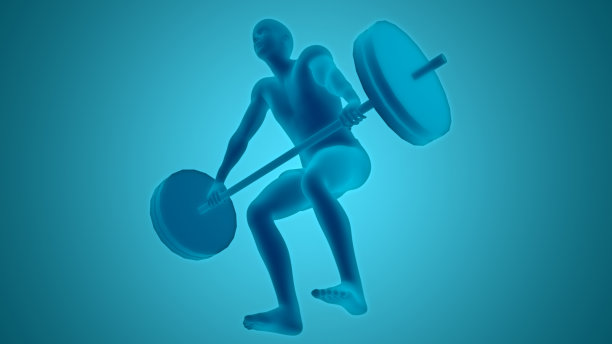 举杠铃的运动员图片下载