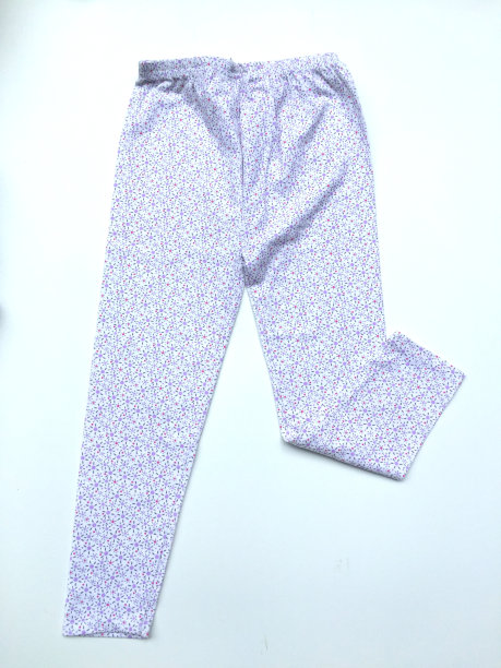 婴儿打底裤白色背景，儿童服装。图片下载