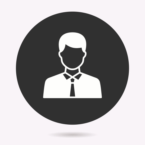 商人-矢量图标。插图孤立。简单的象形图。图片下载