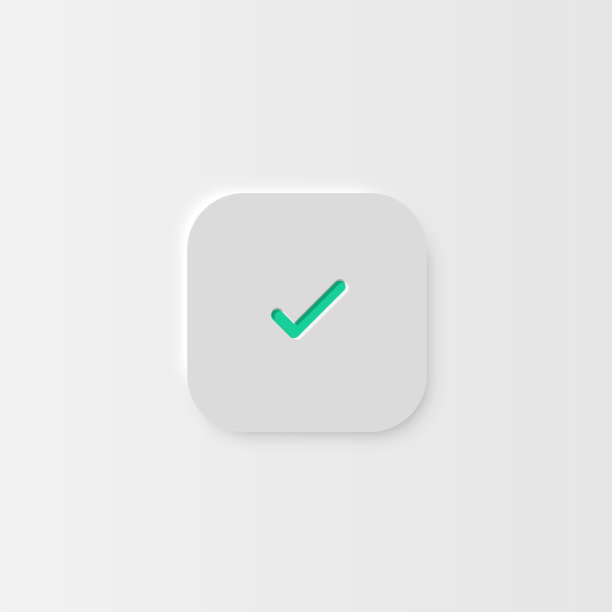 非常详细的白色用户界面按钮为网站和移动应用程序，矢量插图图片下载