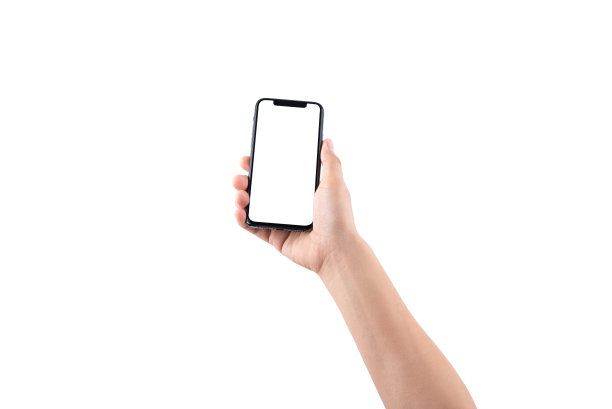 工作室拍摄的手机孤立在白色图片下载