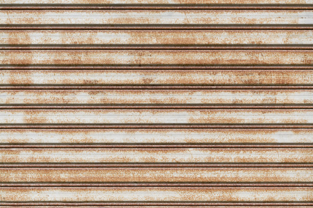 卷帘门灰背景闭合图片下载