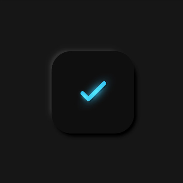 非常详细的黑色用户界面按钮为网站和移动应用程序，矢量插图图片下载