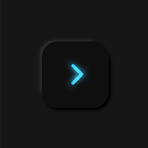 非常详细的黑色用户界面按钮为网站和移动应用程序，矢量插图图片下载