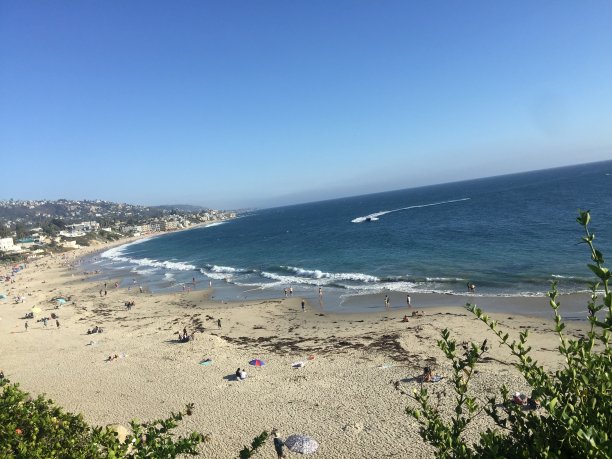 下午海滩上的热天图片下载