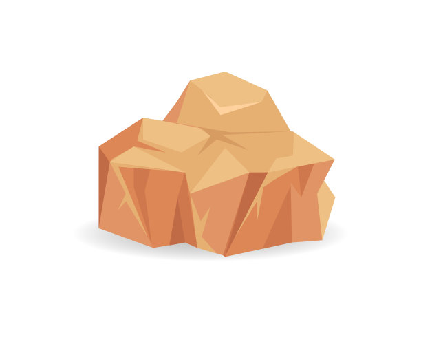 棕色晶体玛瑙真实的地质矿物图片下载