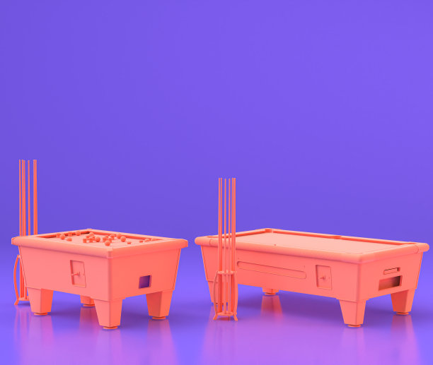 街机游戏游戏柜，复古复古街机游戏机，橱柜在平坦的紫色房间，游戏，复古游戏，复古时尚，3d渲染图片下载