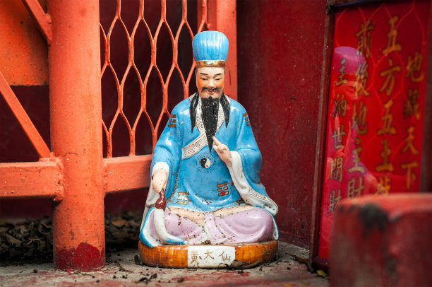 香港黄大仙神像图片下载