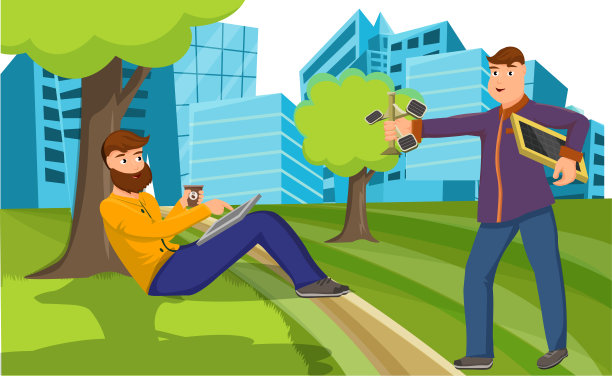 用太阳能充电器给户外数码小玩意充电图片下载