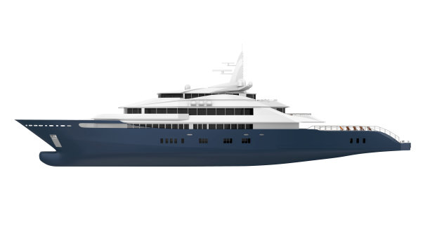 游艇孤立图片下载