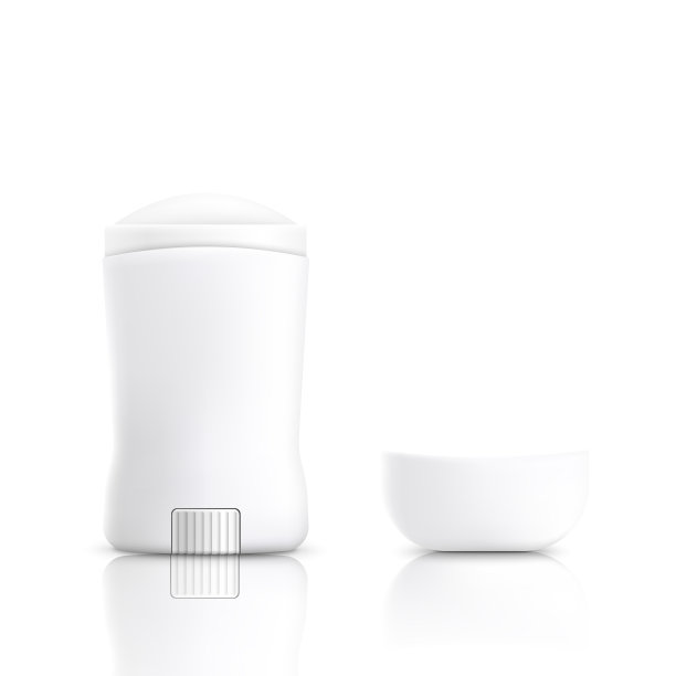 详细的模板棒除臭剂，现实的矢量插图孤立。图片下载