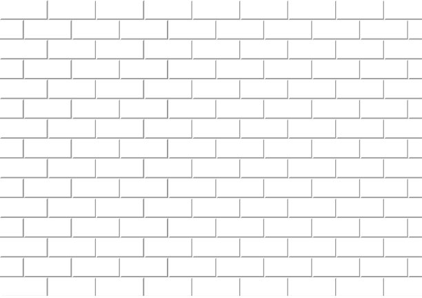 白色砖墙是纹理矢量使用墙纸。抽象图案石墙背景。图片下载