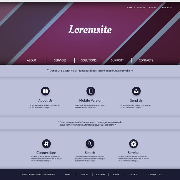 一页网站模板图片下载