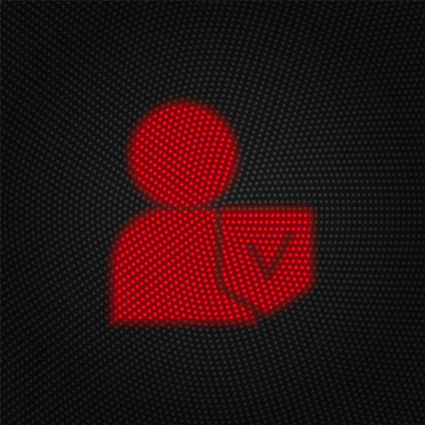 评估，保险，男人，盾牌图标，交通灯标志，复古风格矢量图标。交通标志矢量图标。保险概念矢量插图。图片下载