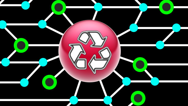 回收屏幕上的图标。图片下载