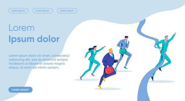 领导力的隐喻——为成功而竞争。图片下载