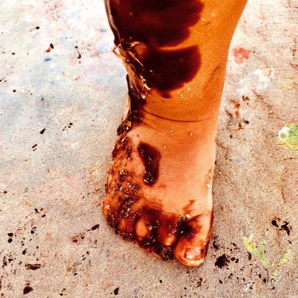 脚巧克力图片下载