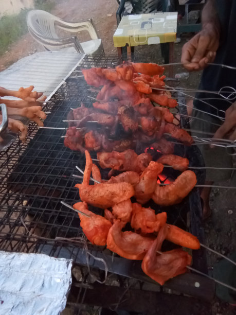 鸡肉烤图片下载