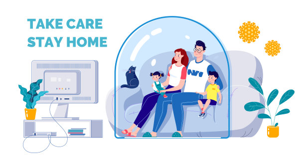 居家隔离期间自我隔离图片下载