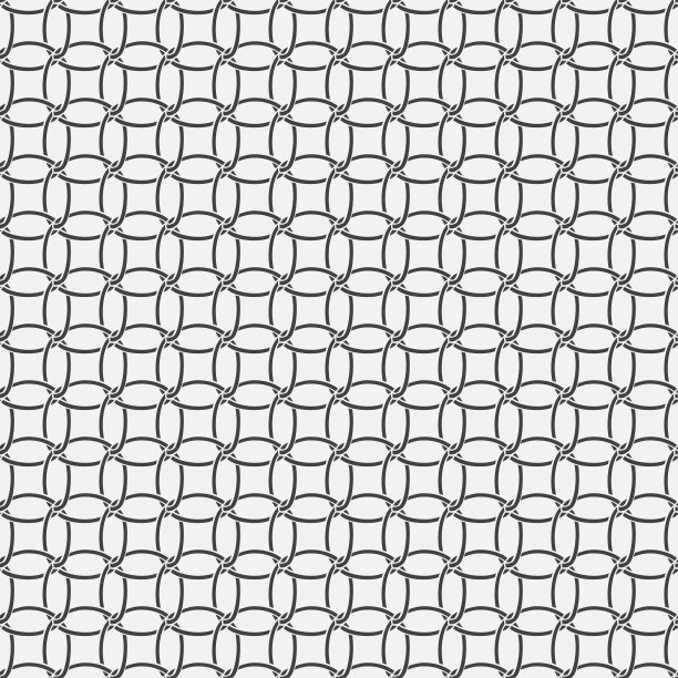 具有曲线的无缝几何图案。图片下载