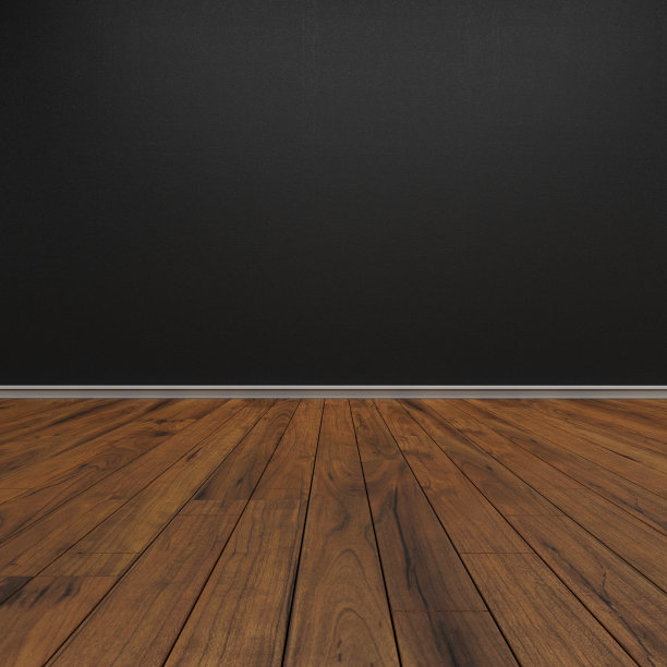 空房间-木质拼花地板图片下载