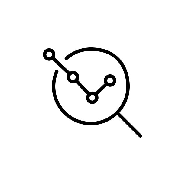 简易递减线条图标图片下载