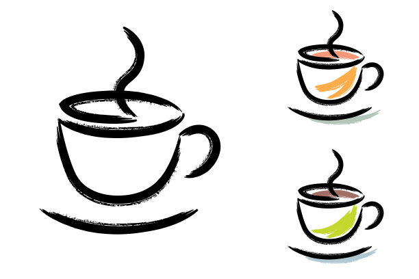 咖啡杯和茶杯图片下载