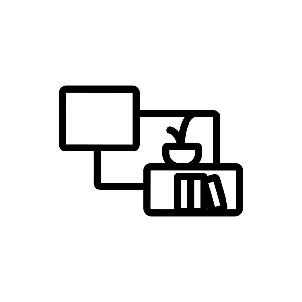 墙架子图标矢量大纲插图图片下载